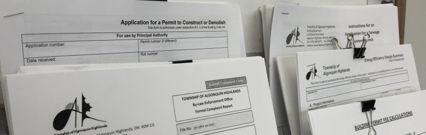 Photo of Application Forms
