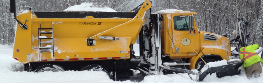 Photo of snow plow