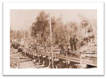 Photo of the Gilmour Tramway